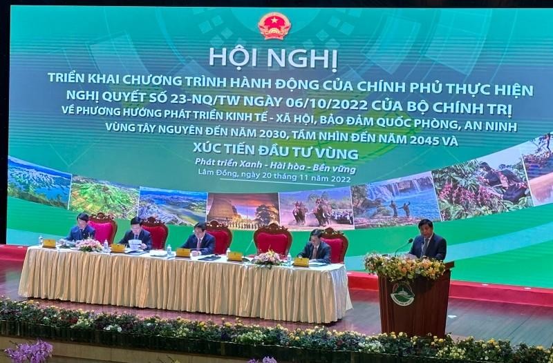 Bộ trưởng Nguyễn Chí Dũng chính thức công bố Chương trình hành động của Chính phủ thực hiện Nghị quyết 23-NQ/TW