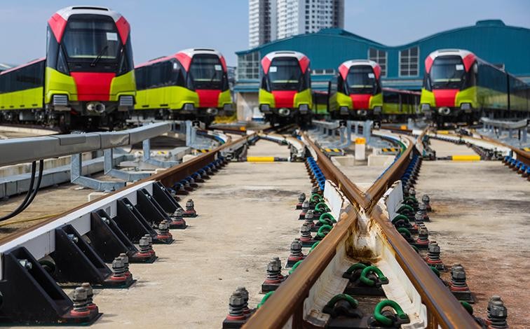 Tuyến đường sắt đô thị (metro) Nhổn – ga Hà Nội dự kiến chạy thử từ ngày 5/12/2022 trong môi trường hạn chế.