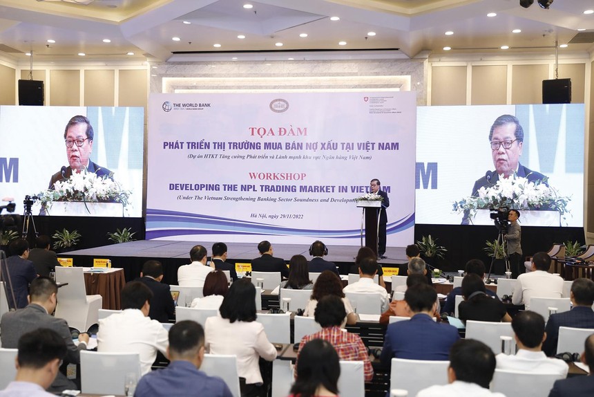 Thúc đẩy sự phát triển thị trường mua bán nợ tại Việt Nam sẽ hỗ trợ rất lớn cho hoạt động xử lý nợ xấu của toàn hệ thống ngân hàng