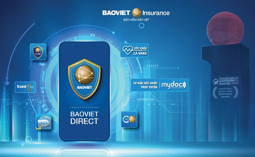 Khai báo bồi thường trực tuyến trên App Baoviet Direct