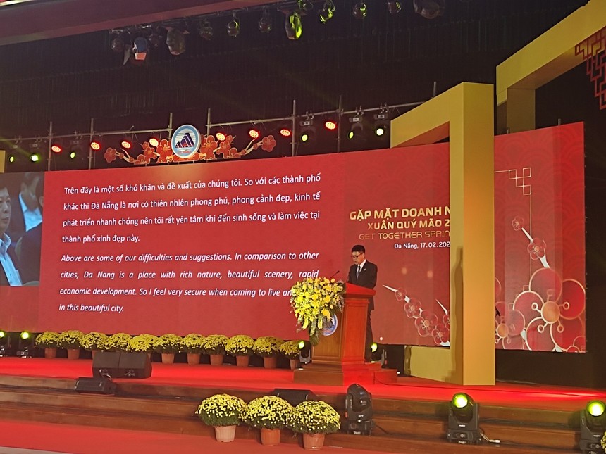 Tổng Giám đốc Công ty TNHH Mabuhi Motor Đà Nẵng đề xuất TP. Đà Nẵng quan tâm về cơ sở hạ tầng.