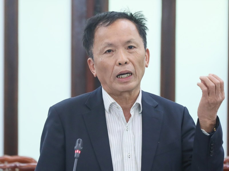 Luật sư Trần Hữu Huỳnh phát biểu tại Hội nghị - (Ảnh Ngọc Vinh).
