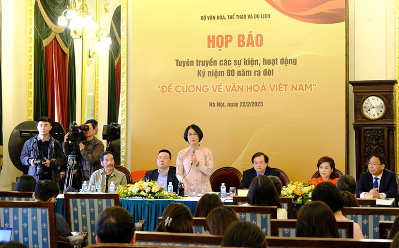 Hội thảo khoa học cấp quốc gia “80 năm Đề cương về văn hóa Việt Nam (1943-2023) - Khởi nguồn và động lực phát triển” dự kiến có 300 đại biểu tham dự trực tiếp. (Ảnh: Hồng Hạnh)