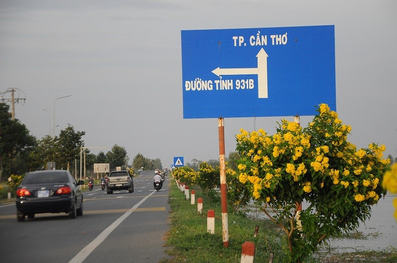 Tuyến cao tốc Châu Đốc - Cần Thơ - Sóc Trăng sẽ giao với tuyến Quốc lộ 61C từ Cần Thơ đi Hậu Giang