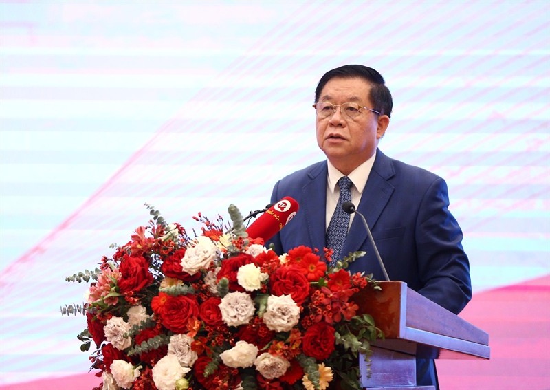 Bí thư Trung ương Đảng, Trưởng Ban Tuyên giáo Trung ương Nguyễn Trọng Nghĩa phát biểu kết luận Hội thảo.