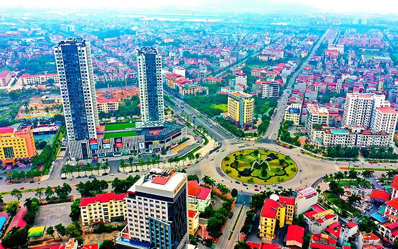 Một góc thành phố Bắc Ninh