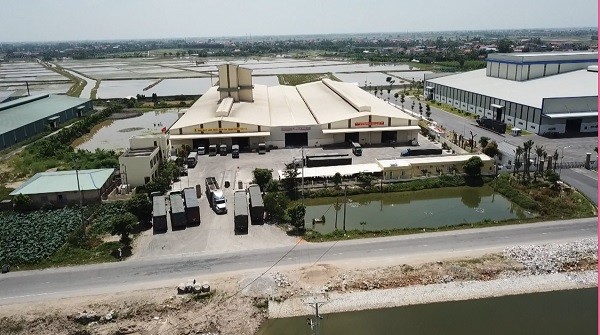Hiện, huyện Ân Thi có nhiều cụm công nghiệp diện tích lớn như Văn Nhuệ, Quang Vinh - Vân Du, Phù Ủng. Ảnh: Báo Hưng Yên