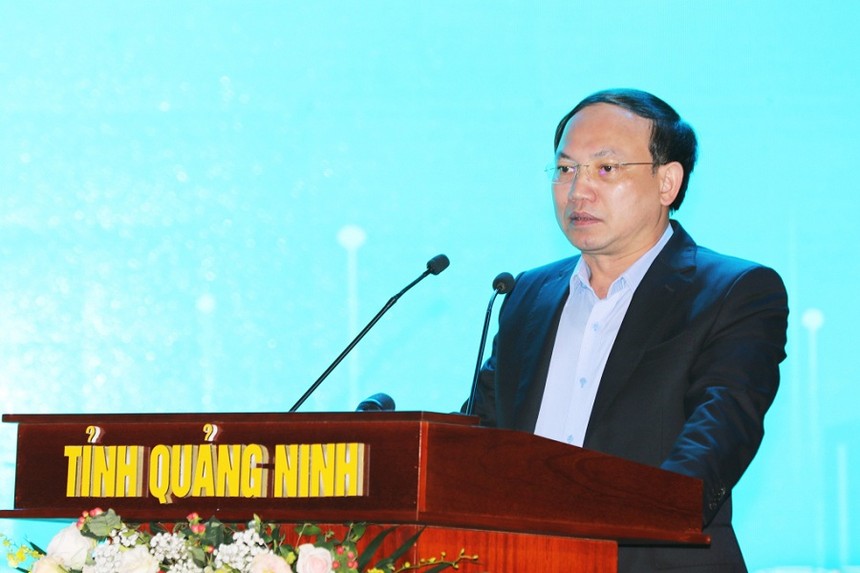Ông Nguyễn Xuân Ký, Bí thư Tỉnh ủy Quảng Ninh phát biểu khai mạc hội nghị