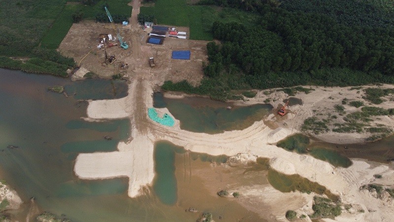 Sở Tài nguyên và Môi trường Quảng Ngãi dự kiến sẽ trình UBND tỉnh cấp phép khai thác cho 6 mỏ cát trên địa bàn tỉnh. Ảnh minh họa 