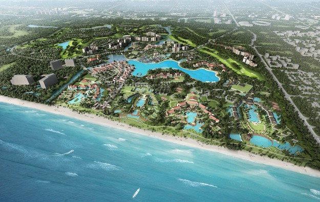 Hoiana Resort & Golf là dự án được kiến tạo bởi nguồn vốn đầu tư nước ngoài 