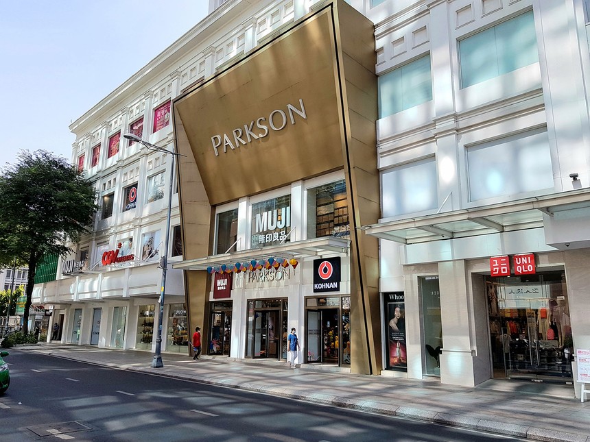 Mô hình trung tâm thương mại đơn chức năng của Parkson từ lâu không còn phù hợp tại Việt Nam. Ảnh: Trọng Tín 
