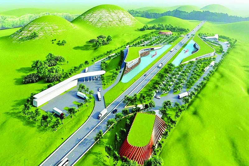 Mô hình Dự án cao tốc Quảng Ngãi - Kon Tum