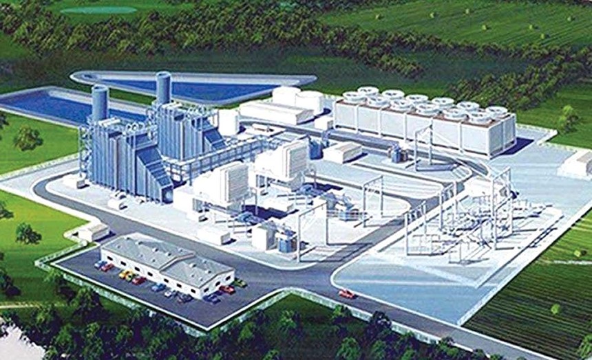 Mô hình Dự án Điện khí LNG Bạc Liêu