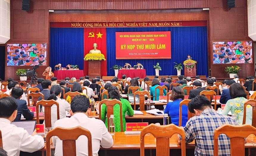 Hội đồng nhân dân tỉnh tỉnh Quảng Nam tổ chức kỳ họp thứ 15, nhiệm kỳ 2021-2026.