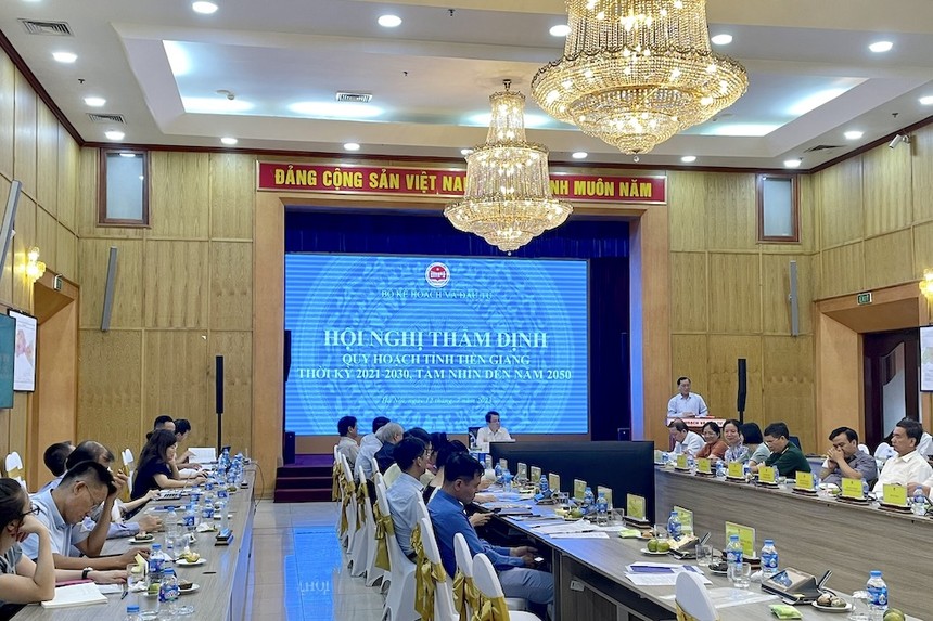 Hội nghị thẩm định Quy hoạch tỉnh Tiền Giang thời kỳ 2021 – 2030, tầm nhìn đến năm 2050