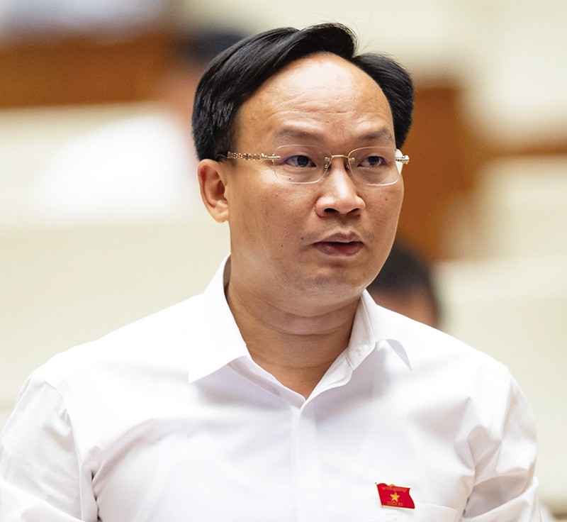Đại biểu Phạm Văn Thịnh, Ủy viên Ủy ban Kinh tế của Quốc hội, Trưởng ban Dân vận Tỉnh ủy Bắc Giang.