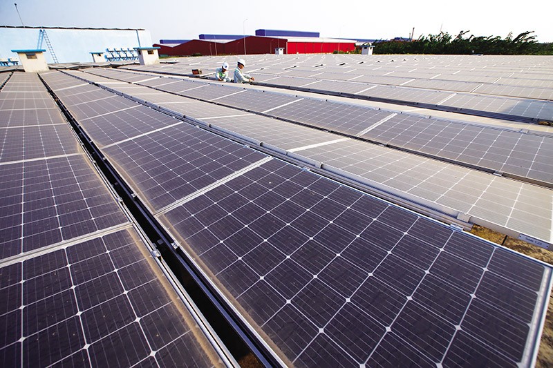 Cơ chế khuyến khích phát triển điện mặt trời mái nhà chưa ưu tiên phát triển ở khu công nghiệp, bệnh viện, trường học. 