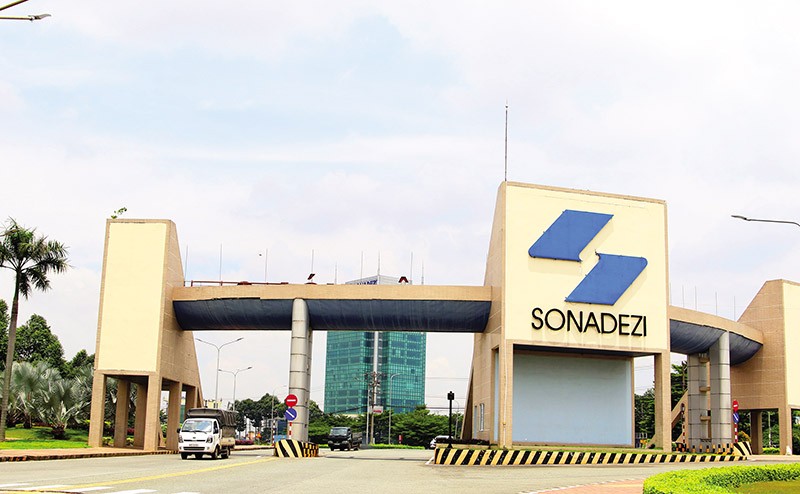 Mảng cho thuê đất khu công nghiệp đóng góp nhiều nhất trong cơ cấu doanh thu của Sonadezi. Ảnh: Lê Toàn 