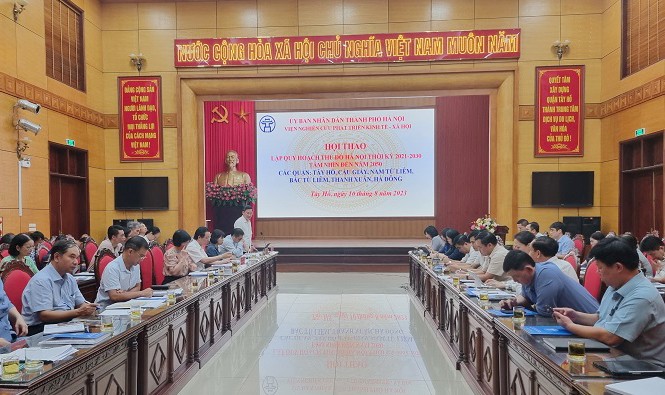 Phó Chủ tịch UBND TP. Hà Nội Hà Minh Hải yêu cầu, trong báo cáo của đơn vị tư vấn, phải đề cập ít nhất 3 nguồn lực: nhân lực, vật lực và tài lực.