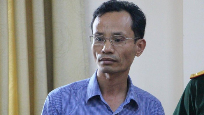 Đinh Viết Chung, Đội trưởng Đội điều tra tổng hợp Công an huyện Hướng Hóa, tỉnh Quảng Trị. Ảnh: LT 