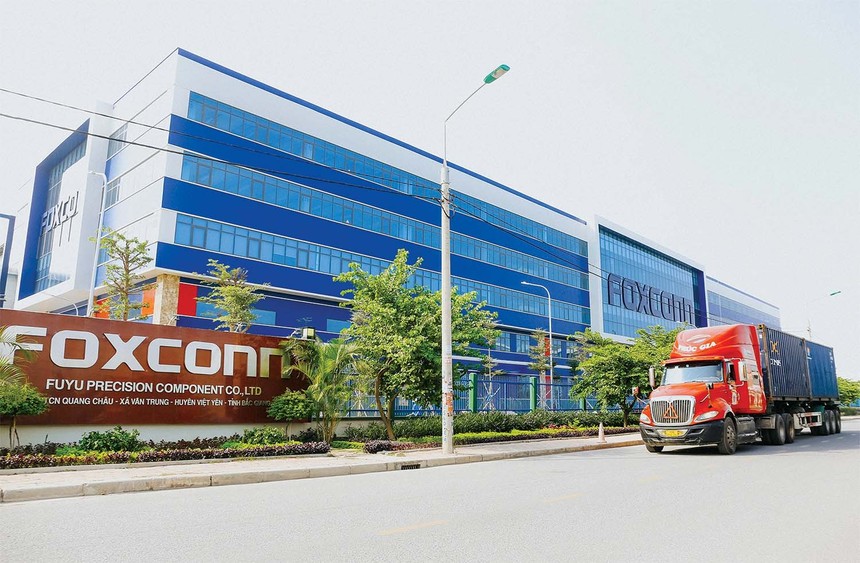 Foxconn vừa đầu tư một khoản lớn vào Khu công nghiệp Quang Châu (Bắc Giang).