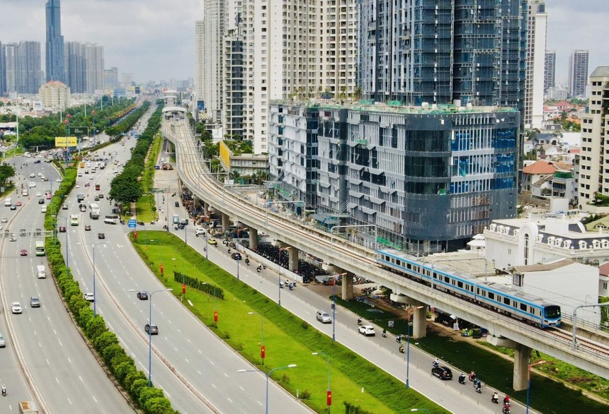 TP Hồ Chí Minh đang đổi thay từng ngày nhờ các dự án giao thông trọng điểm. 