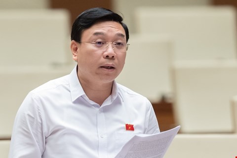 Đại biểu Nguyễn Văn Mạnh, Ủy viên Ủy ban Kinh tế của Quốc hội. 