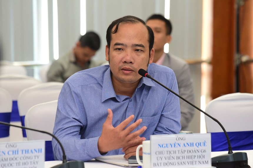 Ông Nguyễn Anh Quê, Chủ tịch Tập đoàn G6, Ủy viên Ban chấp hành Hiệp hội Bất động sản Việt Nam