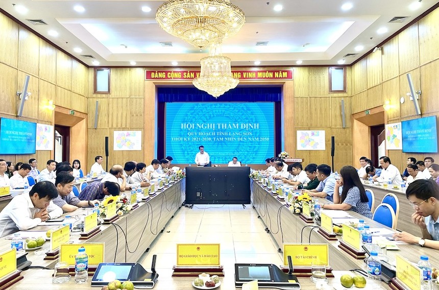 Hội nghị thẩm định Quy hoạch tỉnh Lạng Sơn thời kỳ 2021 - 2030, tầm nhìn đến năm 2050.