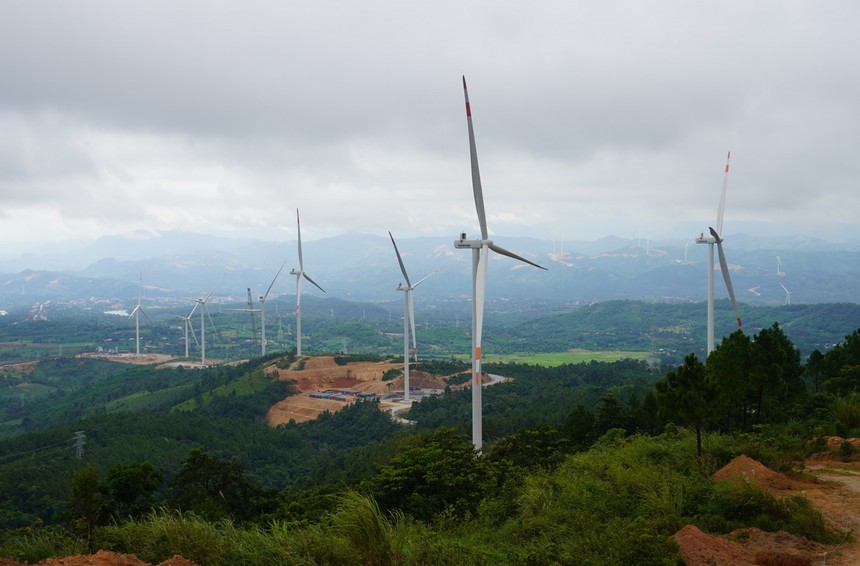 Quảng Trị hiện có 19 dự án nhà máy điện gió đã đi vào hoạt động