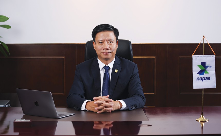 Ông Nguyễn Quang Minh, Tổng giám đốc Công ty cổ phần Thanh toán Quốc gia Việt Nam (NAPAS)