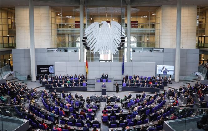 Toàn cảnh một phiên họp của Quốc hội Đức ở Berlin. Ảnh tư liệu: AFP/TTXVN