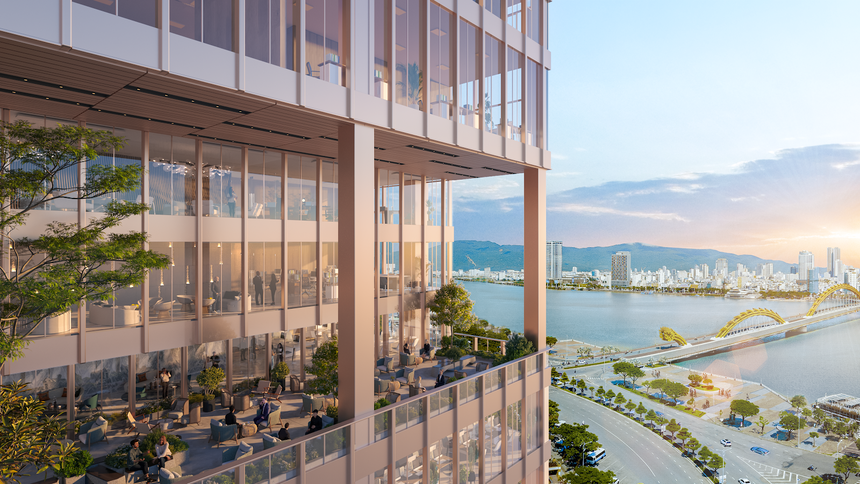 The One Tower Đà Nẵng là dự án tiên phong đáp ứng nhu cầu nghỉ dưỡng kết hợp làm việc tại trung tâm đô thị du lịch biển quốc tế