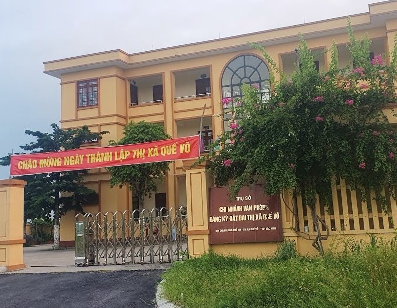 Chi nhánh Văn phòng Đăng ký đất đai thị xã Quế Võ.