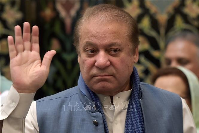 Cựu Thủ tướng Pakistan Nawaz Sharif. Ảnh tư liệu: AFP/TTXVN