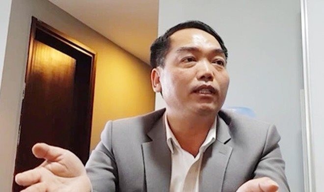 Tổng giám đốc Công ty cổ phần HP102 Việt Nam bị cáo buộc chiếm đoạt gần 60 tỷ đồng của nhiều nhà đầu tư. Ảnh: CAHN