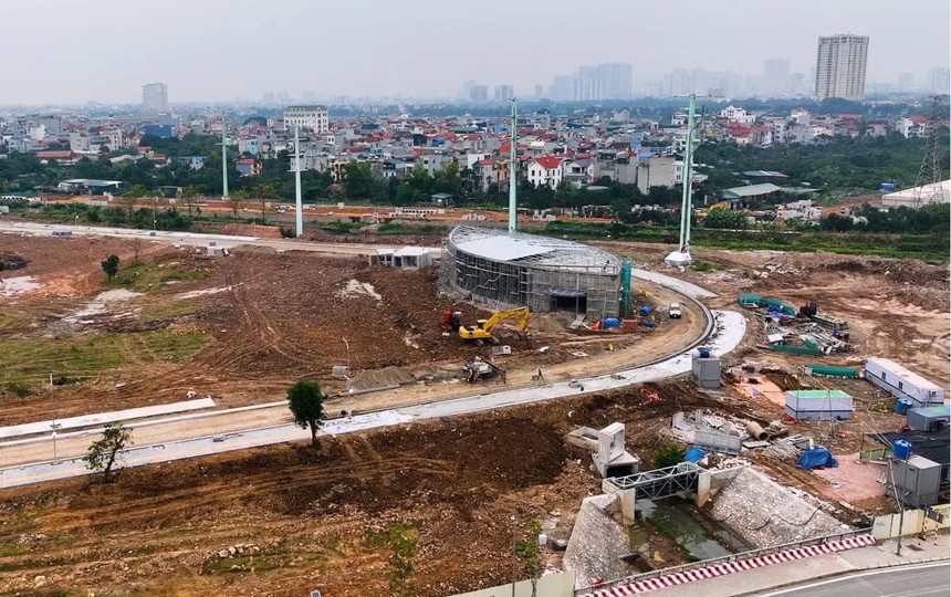 Dự án Lumi Hanoi của Capital Land chuẩn bị khởi công. Ảnh: Dũng Minh 