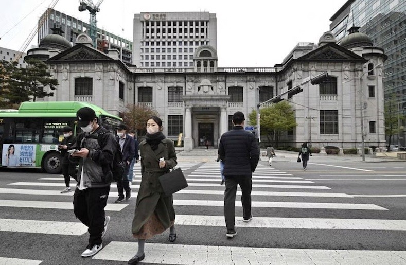 Nền kinh tế Hàn Quốc được dự báo sẽ tăng trưởng 2,1% trong năm 2024. Ảnh: AFP