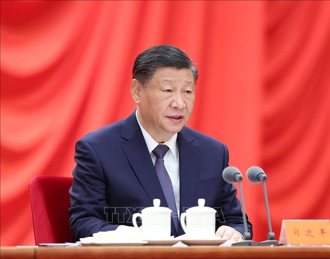Chủ tịch Trung Quốc Tập Cận Bình được mời tham dự hội nghị thượng đỉnh hoà bình Ukraine. Ảnh minh hoạ: THX/TTXVN