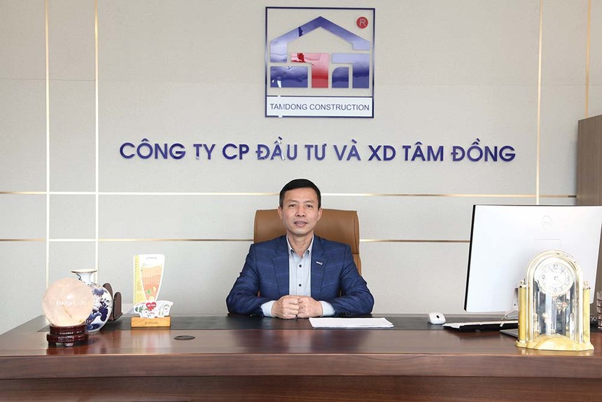 Doanh nhân Nguyễn Đăng Tam, Giám đốc Công ty cổ phần Đầu tư và Xây dựng Tâm Đồng.
