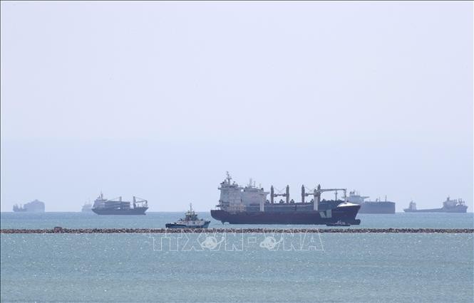 Tàu thuyền di chuyển trên Biển Đỏ. Ảnh minh họa: AFP/TTXVN
