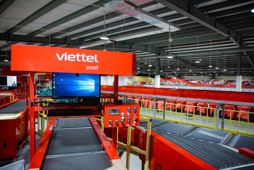 Mức chịu tải sản lượng của Viettel Post hiện lên đến 4 triệu bưu phẩm/ngày