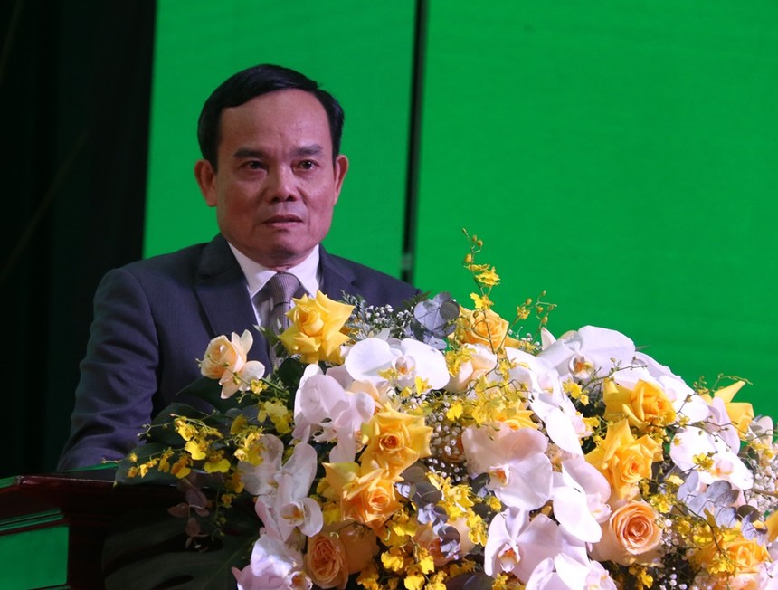  Phó thủ tướng Trần Lưu Quang phát biểu tại Hội nghị “Công bố Quy hoạch và xúc tiến đầu tư tỉnh Đắk Nông năm 2024”.