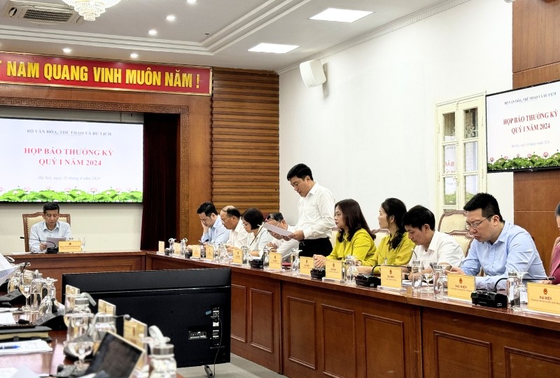 Ông Nguyễn Hữu Ngọc, Phó Chánh Văn phòng Bộ Văn hóa, Thể thao và Du lịch cho biết, quý I/2024, Bộ VHTTDL đã chủ động xây dựng Kế hoạch, phối hợp "từ sớm", "từ xa" với các địa phương trong công tác quản lý nhà nước, tổ chức các sự kiện lớn.