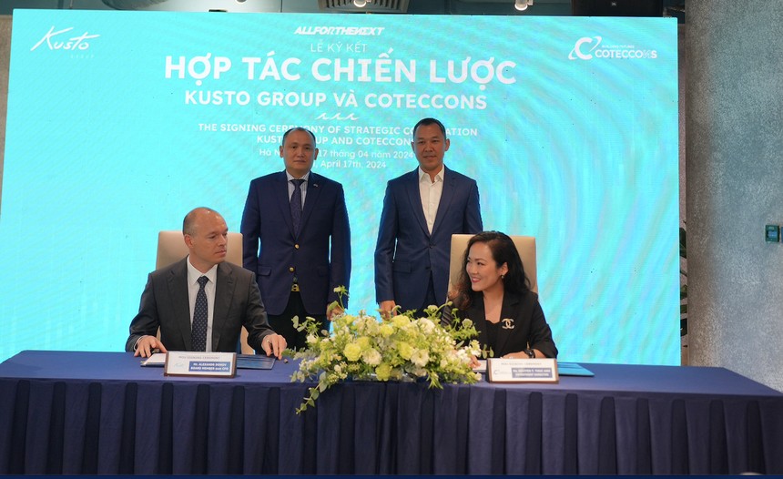  Kusto Group cam kết rót 200 triệu USD hợp tác đồng đầu tư với Coteccons (CTD)