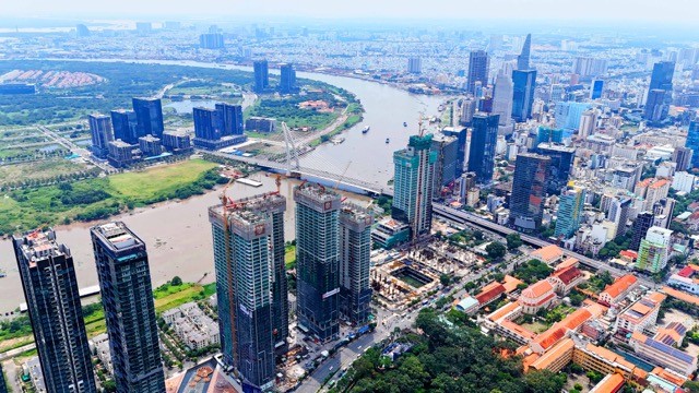 Thị trường bất động sản Việt Nam được các nhà đầu tư ngoại đánh giá cao. Ảnh: Lê Toàn