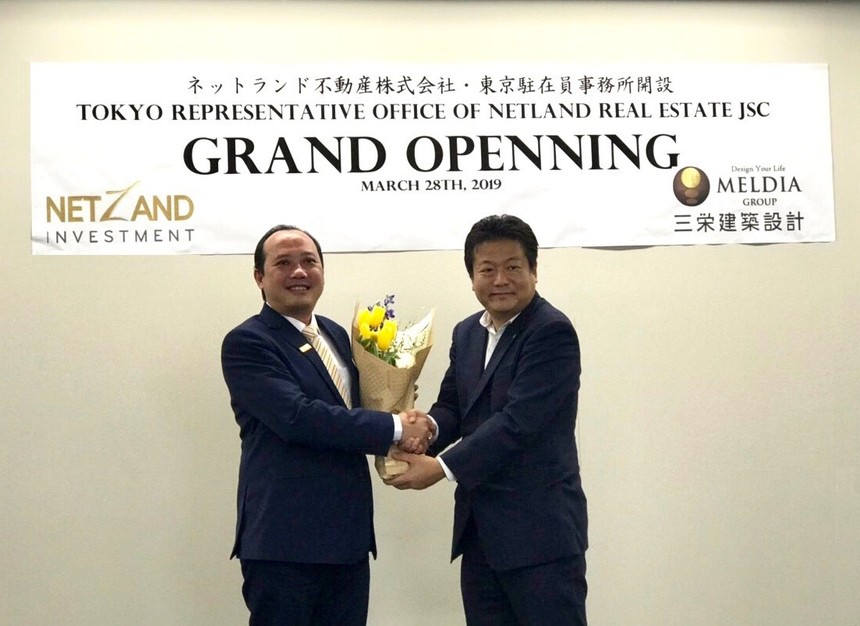 Thông qua văn phòng này, Netland có cơ hội giới thiệu các dự án tới nhà đầu tư Nhật
Bản, qua đó thu hút vốn đầu tư vào dự án