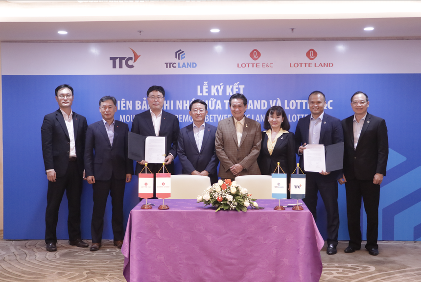Lotte E&C sẽ rót 100 triệu USD phát triển dự án cùng TTCland
