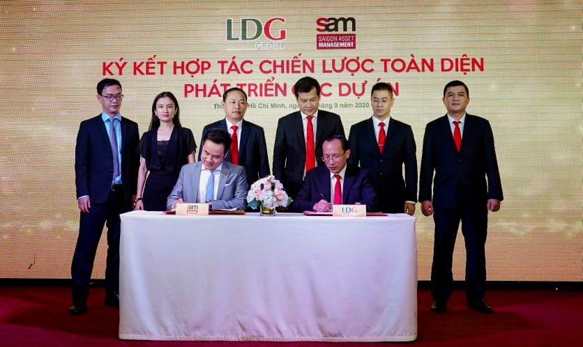 LDG hợp tác toàn diện với quỹ đầu tư S.A.M, công bố 5 dự án chiến lược