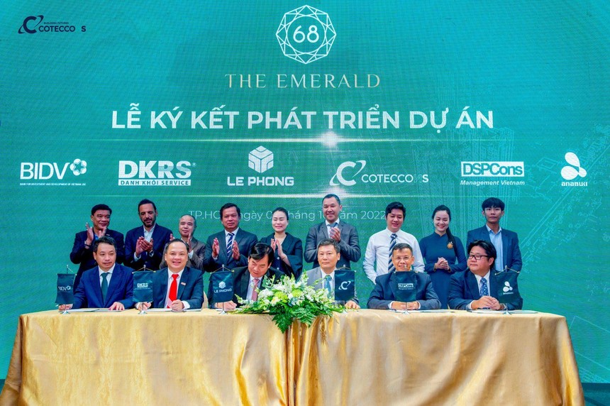 Lê Phong và Coteccons "bắt tay" tại dự án cao cấp The Emerald 68 